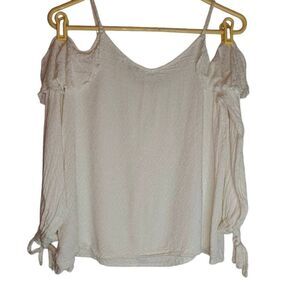 Charlotte Russe Cold Shoulder Blouse